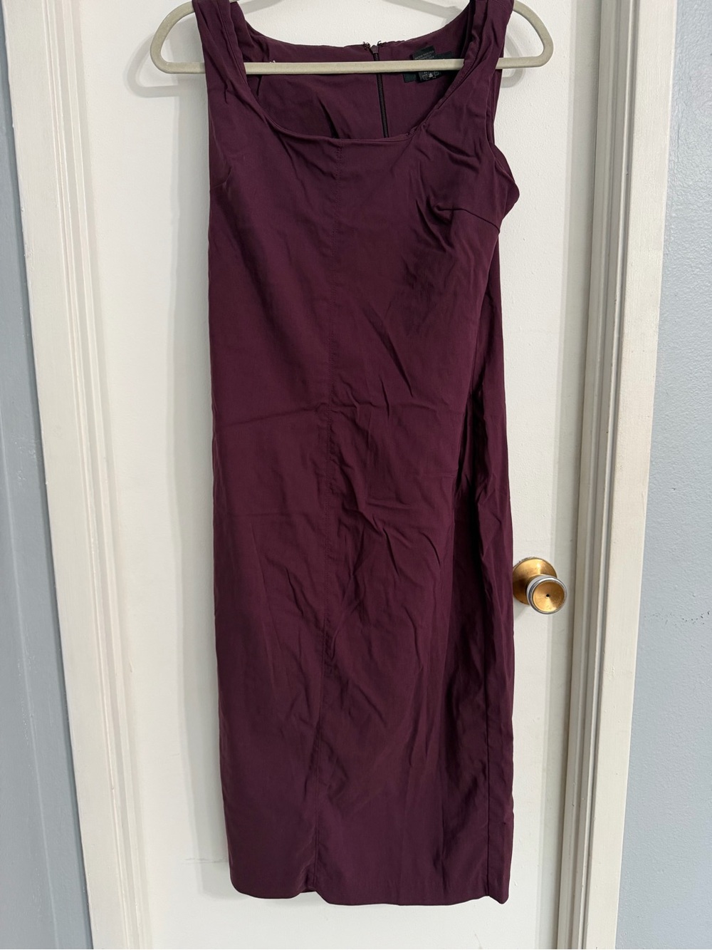 Express Maroon Stretch Dress
